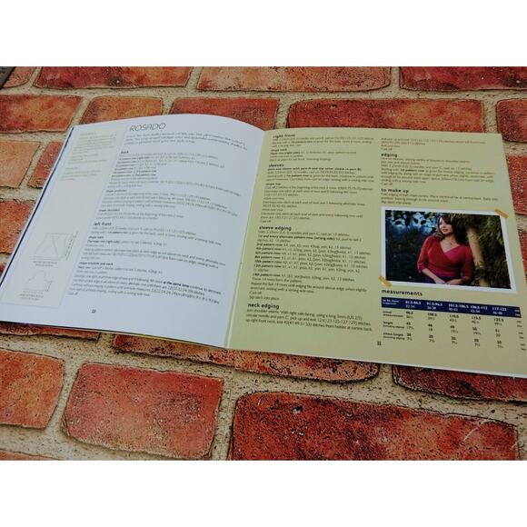 Mirasol Collection NUNA Hand Knitting Book 10 Cardigans Patterns Ellison 2009 - Picture 6 of 10